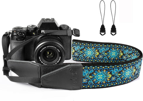 Camera Strap, Jacquard Weave 2" Shoulder Neck Straps for All DSLR Cameras Men Women Photographers...