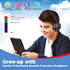 SIMOLIO Kids Wired Headphones with Microphone, Boys Headphone with Volume Limiter & Share Jack, Foldable Portable Over Ear Headset for School Trav...