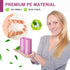 Charmount Small Trash Bags Bathroom, 4 Gallon Garbage Bags for Kitchen Bedroom, Unscented, 80 Count, Hot Pink...