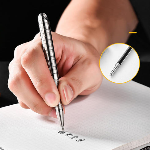 Titanium Ballpoint Pen EDC Pocket Pen Lightweight Compact Size for Everyday Carry...