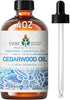 EVOKE OCCU Cedarwood Essential Oil 4 Oz, Pure Cedarwood Oil for Home Diffuser Skin Massage Candle Soap Making- 4 FL Oz...