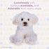 Bearington White Dog 6.5 Inch Dog Stuffed Animals - Dog Plush - Poodle Stuffed Animal Labradoodle Stuffed Animal...