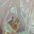 3 Yard Magic Rainbow Laser Gradient Organza Lace Fabric,Iridescent Holographic Gauze Fabric for Wedding Dress,Curtain,Photography Background,Party...