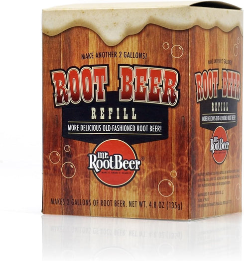 Mr. Root Beer Home Brewing Root Beer Refill Kit...