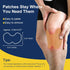 WILD+ Knee Pain Relief Patches, Warming Herbal Plaster for Knee Relief Patch, Natural Knee Patches Heat Patch for Pain Relief, Wormwood Pain Relie...