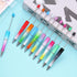 50Pcs Plastic Beadable Pens Bead Pen Ballpoint Pens Black Ink Diy Pens Cute Cool Pens for Teacher Students Journaling Graduation Bridal Gift Offic...