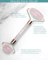 Bliss Gua Sha and Facial Roller - Beauty Spa Grade Self Care Massager Tool Set, Size One Size, Rose...