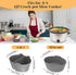 Silicone Slow Cooker Liners, 3 Pack Reusable Divider Insert Fits Crockpot 6-7 Quarts Oval Slow Cooker Reusable Dishwasher Safe, Food-Grade BPA Fre...