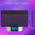 DTTO Bluetooth Keyboard, Wireless Rechargeable Keyboard for Android Tablet Cell Phone Smartphone iPad Pro Air Mini iPhone Windows Surface, Black.....