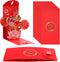 12pcs Chinese Red Envelopes, Three-Dimensional Creative Dragon Red Packet 2024 Lai See Envelopes 3D Pop Up Lucky Money Pocket Hong Bao for Chinese...