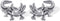 Boma Jewelry Sterling Silver Axolotl Stud Earrings...