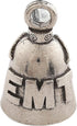 Guardian Bell Profession Good Luck Bell w/Keyring & Black Velvet Bag | Motorcycle Bell | Lead-Free Pewter | Made in USA...