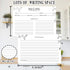 100 Count Recipe Cards, Recipe Cards 4x6 Inch White, 4x6 Recipe Cards Double Sided, Blank Recipe Cards for Bridal Showers and Wedding, Christmas G...