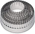 Stainless Steel Cookie Cutters - Set of 6-1 3/4", 2 3/8", 23/4", 3 1/4", 3 3/4", 4 1/4" - Cookies, Donuts, Pastries and Scones...