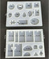 BooteeQue Resin Jewelry Molds, Earring Making Kit, Silicone Molds for Pendant, Keychain Charm Making and Earrings Necklaces Bag Charms DIY...