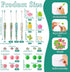 Beadthoven 12pcs DIY Beadable Pens, Hawaiian Flower Plastic Bead Pens with 48pcs Assorted Boho Tropical Summer Flamingo Pineapple Beads Pen Making...