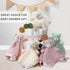Bear Baby Security Blanket Soft Baby Lovey Fluffy Blanket for Girls Lovie Snuggle Toy Baby Cuddly Bear Stuffed Gift for Newborn Infants Pink 13.5 ...