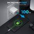 SABRENT USB C to USB C Charging Cable with Smart Display, 2M/6.6FT Long, E-Marker Chip, 100W Charging and 480Mbps Data Transfer Speeds, for Laptop...