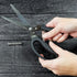Tim Holtz Recoil Scissors - Titanium Coated, Double-Beveled Blades, Black (9.5'')...