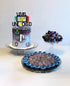 Level 12th Unlocked Cake Topper for Video Game Theme Gaming Party Birthday Anniversary Celebration...