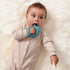 Itzy Ritzy Bitzy Grip - Silicone Developmental Teether with Easy-to-Hold Hand Grip, Designed for Ages 3 Months and Up, Elephant...