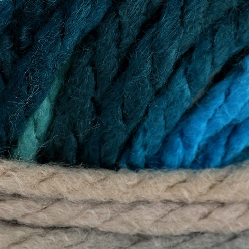 Bernat Softee Chunky Yarn 2-Pack Super Bulky #6 Each 2.8 Ounce 100% Acrylic (Deep Waters)...