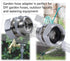 Garden Hose Swivel Adapter, 3/4" GHT Solid Brass Hose Connectors Adapters,3/4 GHT Female x 3/4 GHT Male Hose Adapter...