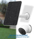 Solar Panel Compatible with Google Nest Cam Outdoor or Indoor(Battery)-2nd Generation,Includes Secure Wall Mount, IP65 Weatherproof,13.1ft Power C...