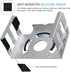Mac Studio Mount, IFCASE Heat Dissipation Design Anti-Scratch Inner Aluminum Under Desk, Wall Mount Stand for Mac Studio M2 M1 Max, Ultra (Silver)...