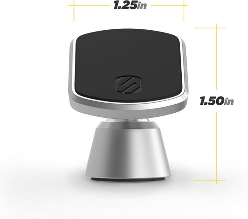 Scosche MEDSR MagicMount Elite Universal Magnetic Dash Mount for Mobile Devices, Silver...