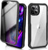 Privacy Case Compatible for iPhone 14 Plus 6.7 Inch, Full-Body Case Clear Anti-Peeping Bumper Case with Built-in 9H Tempered Glass Screen Protecto...