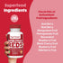 Feel Great Vitamins Superfruit Reds – Antioxidant Superfood with Polyphenols for Anti-Aging & Immune Support – Acai, Mangosteen, Pomegranate, Blue...