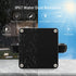 ABS IP67 Waterproof Dustproof Electrical Junction Box, with 15A 600V Barrier Terminal Cable Connector, 1IN/1Out Power Junction Box?2.48 * 2.28 * 1...