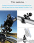 BRCOVAN Handlebar U-Bolt Mount Base with 1'' TPU Ball for Rails 0.5'' to 1.25'' in Diameter, Compatible with RAM Mounts B Size 1 inch Ball Double ...
