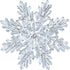Women's Cubic Zircon Snowflake Brooch Pins Elegant Clear Crystal Ice Flower Lapel Pin Breastpin...