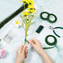 Floral Tape and Floral Wire, Paxcoo Floral Arrangement Kit with Green Floral Tape and Floral Wire, Boutonniere Flower pin, Wire Cutter for Wreath ...