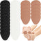 30 PCS Metatarsal Felt Feet Insert Pads 1/4 Inch Thick Cushion Pain Relief Forefoot Support Adhesive Foam Foot Cushion Pad for Men and Women (Whit...