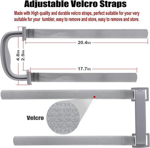 yoelike - 5 Colors - New Upgrade Adjustable Handle Fit for 20 Oz to 40 Oz of YETI, RTIC, Ozark Trail, Simple-Moden, Beast, SUNWILL, ALOUFEA, All B...