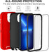 Case for iPhone 13 Pro Case 6.1" with 2 Screen Protector, Full Body Heavy Duty Military Grade Cover, Shockproof/Drop Proof Protection Phone Case (...