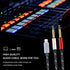 Lightning to Dual 6.35mm 1/4" TS Mono Stereo Y-Cable Splitter Lightning to Dual 1/4 inch Audio Cable Compatible for iPhone12/11/X/XS/XR/8/7/iPad,A...