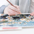 CAYUDEN Paint by Number for Adults, 16" x 20" Flowers Acrylic Paints by Numbers for Adults Beginner Kids Color Painting by Numbers on Canvas with ...
