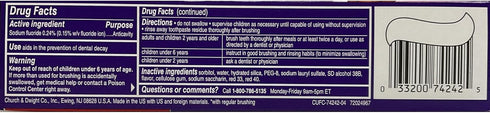 CLOSE-UP Anti-Cavity Fluoride Toothpaste Freshening Gel with Ultra Cinnamon Flavor Blast, 4.0 oz, 2-Pack...