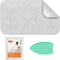 Ironing Mat,Portable Travel Ironing Blanket,WL-YBOPRO Thickened Heat Resistant Ironing Pad Cover for Washer, Dryer, Table Top, Countertop, Small I...