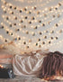 17Ft 50 LED Fairy String Lights with Clear Clips - Perfect for Dorm, Bedroom, Wedding Decor...