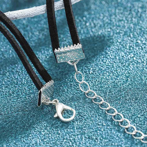 Olbye Layering Leather Necklace Leather Cord Necklace Choker Personal Everyday Necklace Jewelry for Women and Girls...