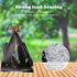 Personal Disposal Bags, 200 PCS Women Sanitary Disposal Bags Black Waste Bags for Sanitary Napkin...