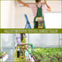 Tool Belt Garden Tool Pouch - Unisex Utility Adjustable Waist Belt Apron for Gardening/Carpenter/Plumbing/Florists/Woodwork, with 4 Pockets for Va...