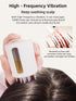 Electric Hair Oil Applicator with 12 Teeth, 7 Liquid Dispensing and 15ml High Capacity, Hair Oil Applicator and Scalp Massager, Advanced Scalp Car...