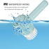 Electric Spin Scrubber, Folding Electric Cleaning Brush for Bathroom Rechargeable Shower Scrubber Power Scrubber Cordless with 3 Replaceable Clean...