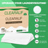 Laundry Detergent Sheets Up to 180 Loads, Fresh Unscented - Great For Travel, Apartments, Dorms, No Plastic, Sustainable, Biodegradable-New Liquid...